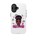Pretty and Paid phone case | Tough Cases, money graphic, pink sunglasses