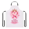 Pink Queen Apron — Breast Cancer Awareness Ribbon Chef Apron