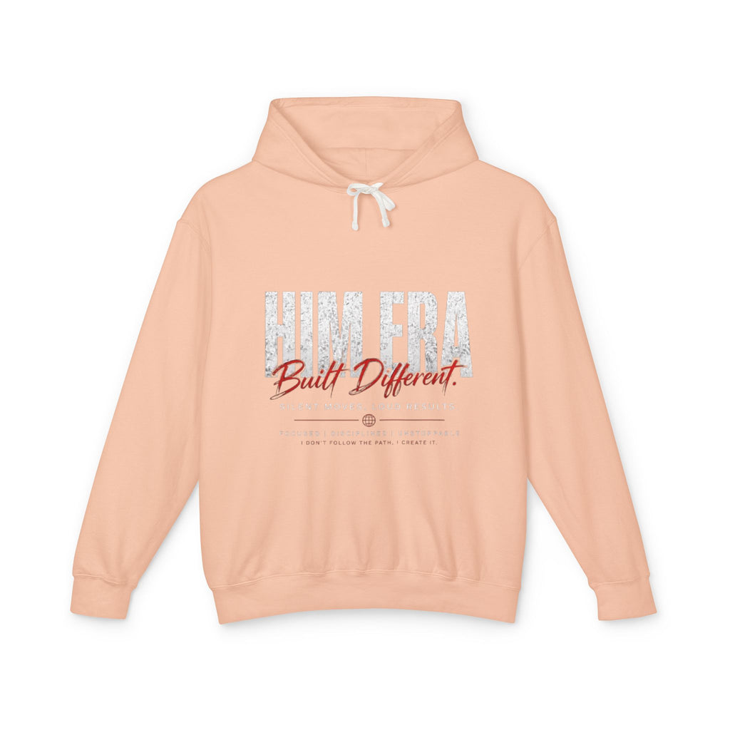 Him Era Hoodie – Built Different Graphic Hoodie, Men’s Streetwear Pullover, Silent Moves Loud Results