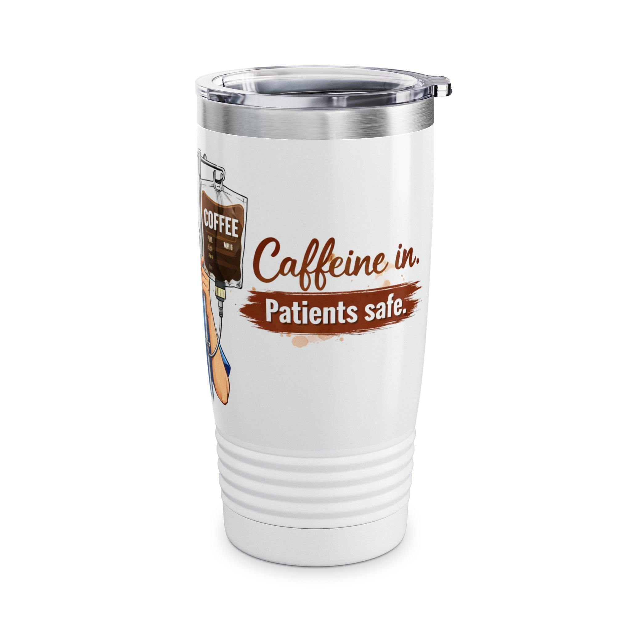 Nurse Coffee Tumbler — 20oz Stainless Insulated Travel Mug