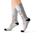 Nurse Appreciation Typography Socks | Sublimation Socks