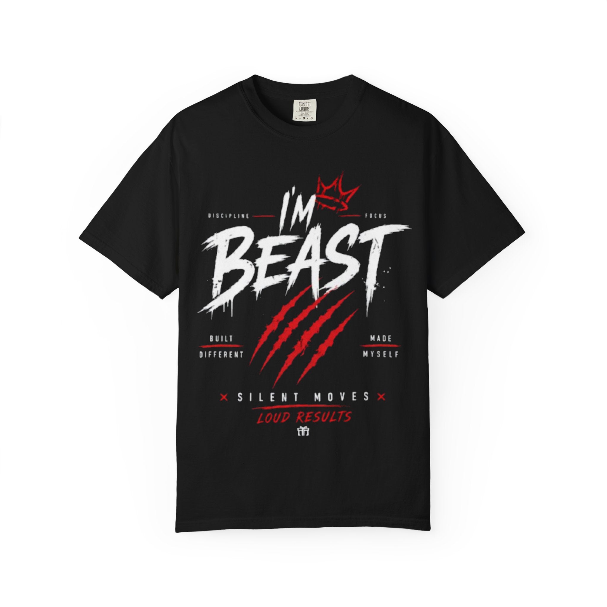 I’m Beast / Her Beast T-Shirt Set – Bold Streetwear Graphic Tee, Matching Couple Shirts, Built Different Design