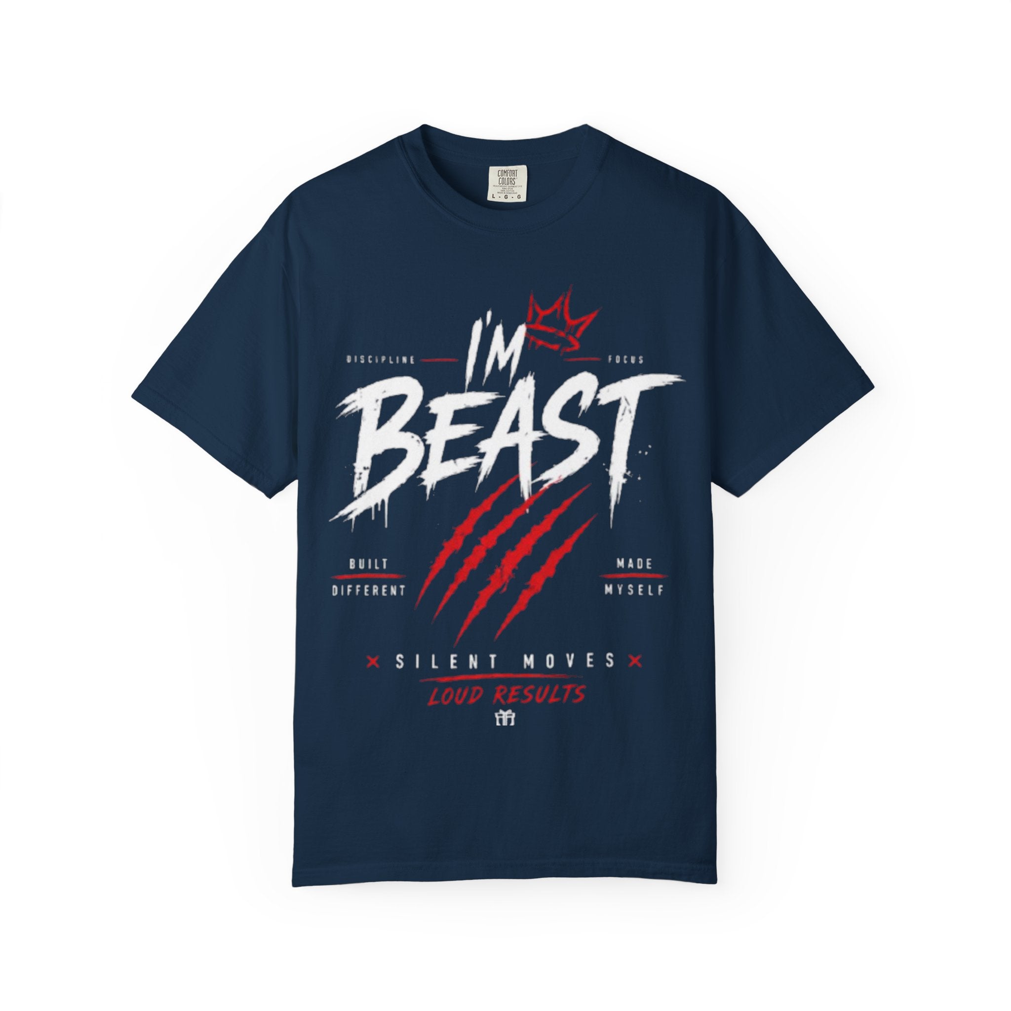 I’m Beast / Her Beast T-Shirt Set – Bold Streetwear Graphic Tee, Matching Couple Shirts, Built Different Design