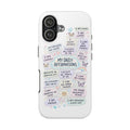 Daily Affirmations Phone Case | Tough Phone Cases