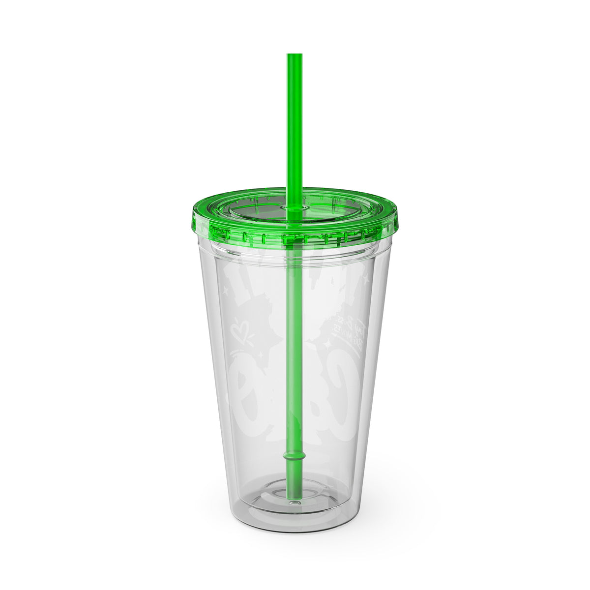 Mini CEO 16oz Tumbler with Straw – Cute Pink Boss Baby Drink Cup