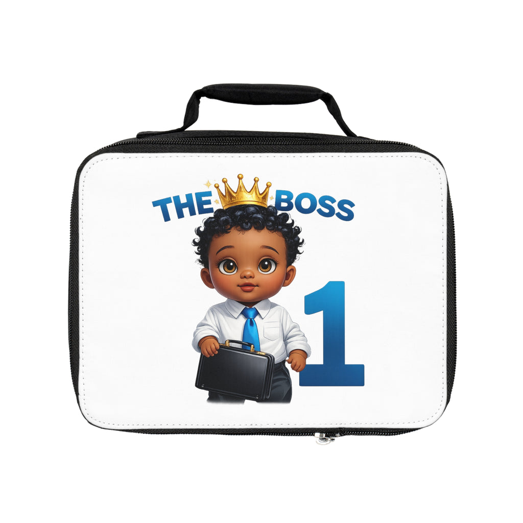 Lunch Bag — "The Boss" 1st Birthday Kids Lunchbox