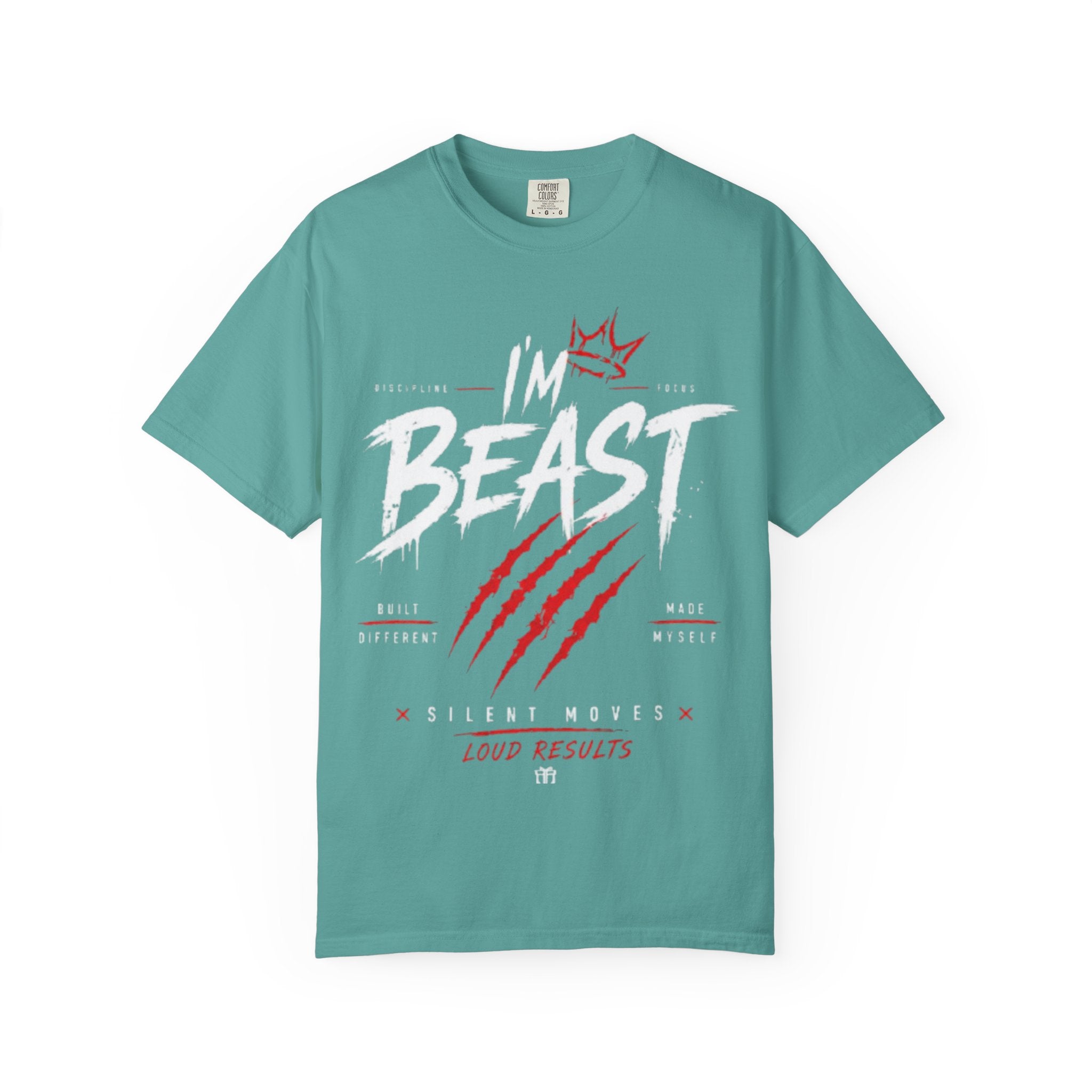 I’m Beast / Her Beast T-Shirt Set – Bold Streetwear Graphic Tee, Matching Couple Shirts, Built Different Design