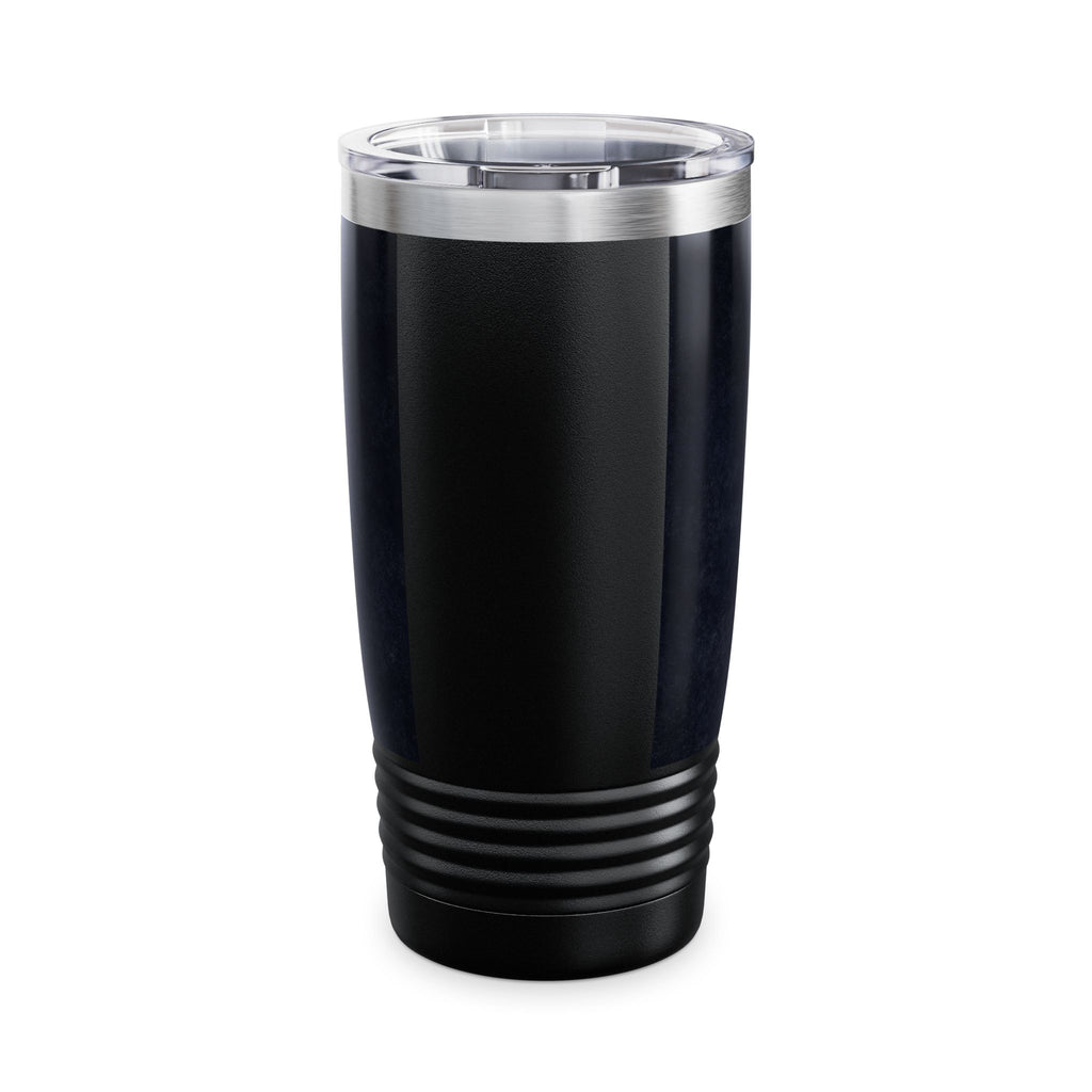 20oz Tumbler – "Running on Caffeine & Patient Charts" Stethoscope Nurse Travel Mug
