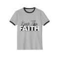 Keep The Faith Ringer Tee — Vintage-Inspired Inspirational T-Shirt