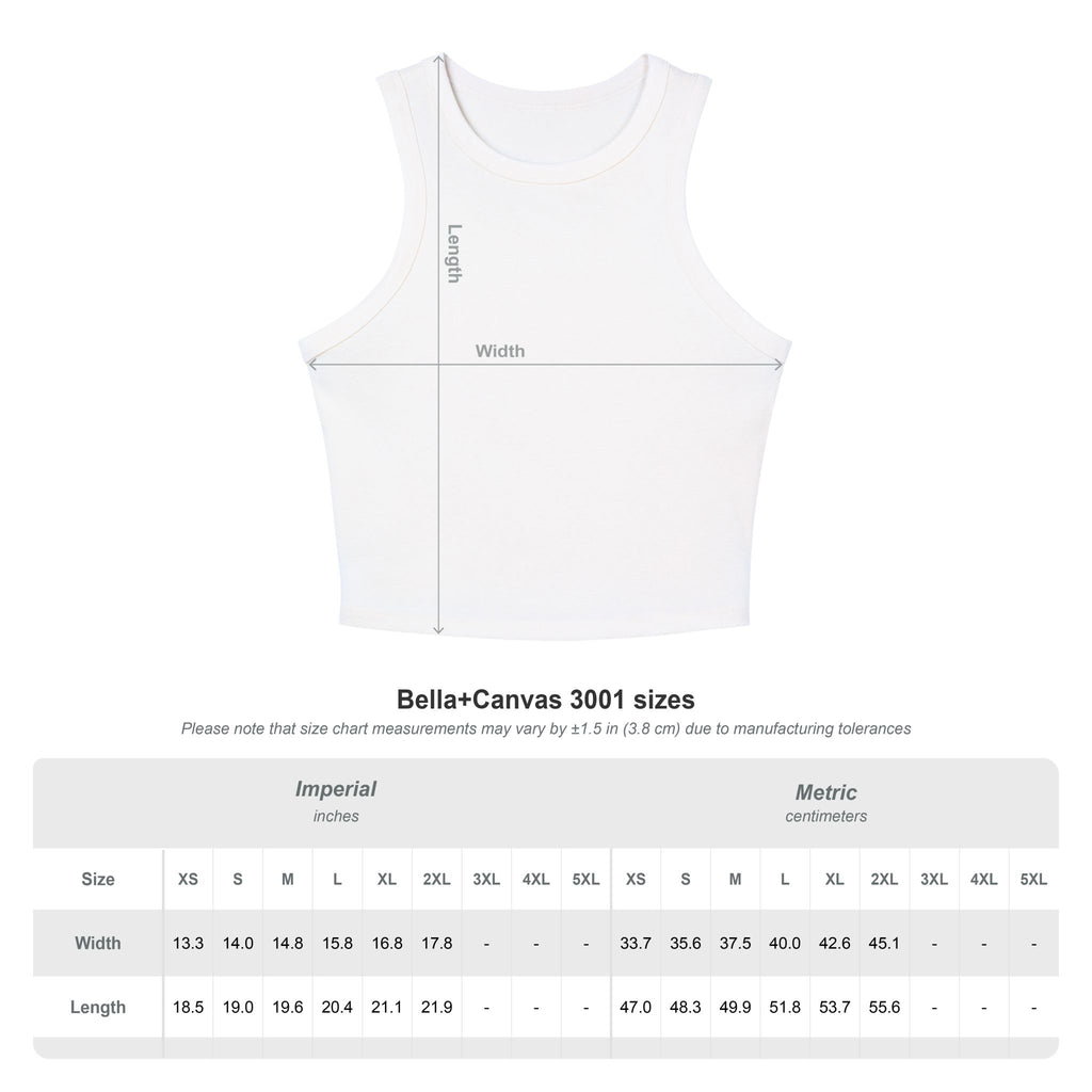 Becoming Her crown design Racer Tank Top | Empowerment typography, gold accents