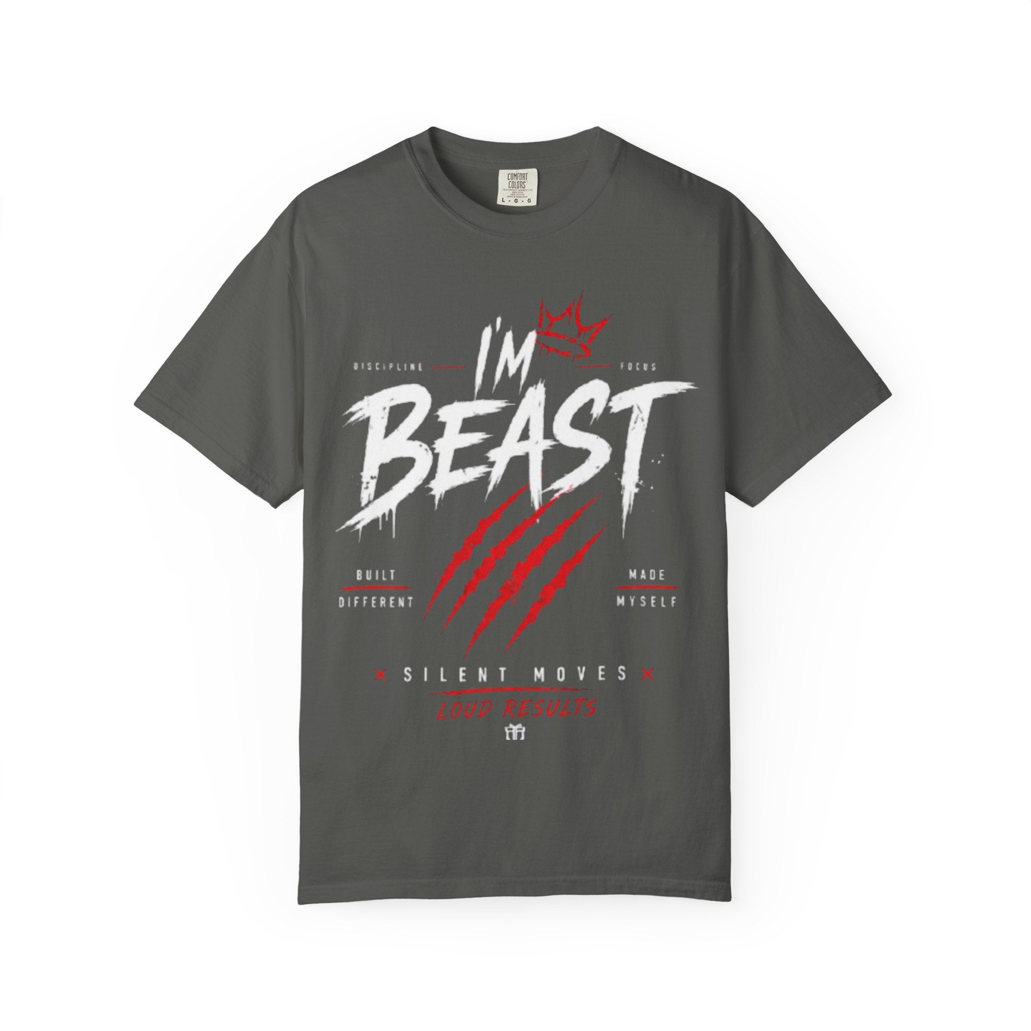I’m Beast / Her Beast T-Shirt Set – Bold Streetwear Graphic Tee, Matching Couple Shirts, Built Different Design