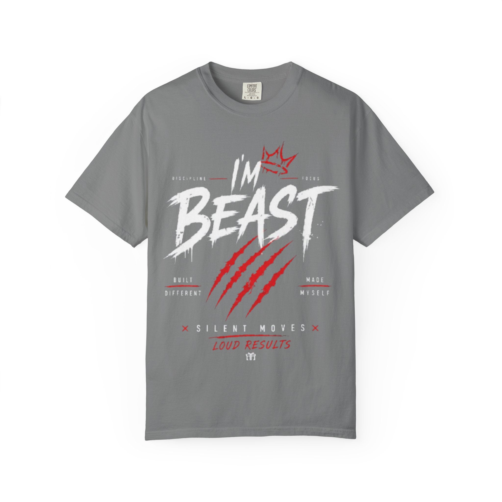 I’m Beast / Her Beast T-Shirt Set – Bold Streetwear Graphic Tee, Matching Couple Shirts, Built Different Design
