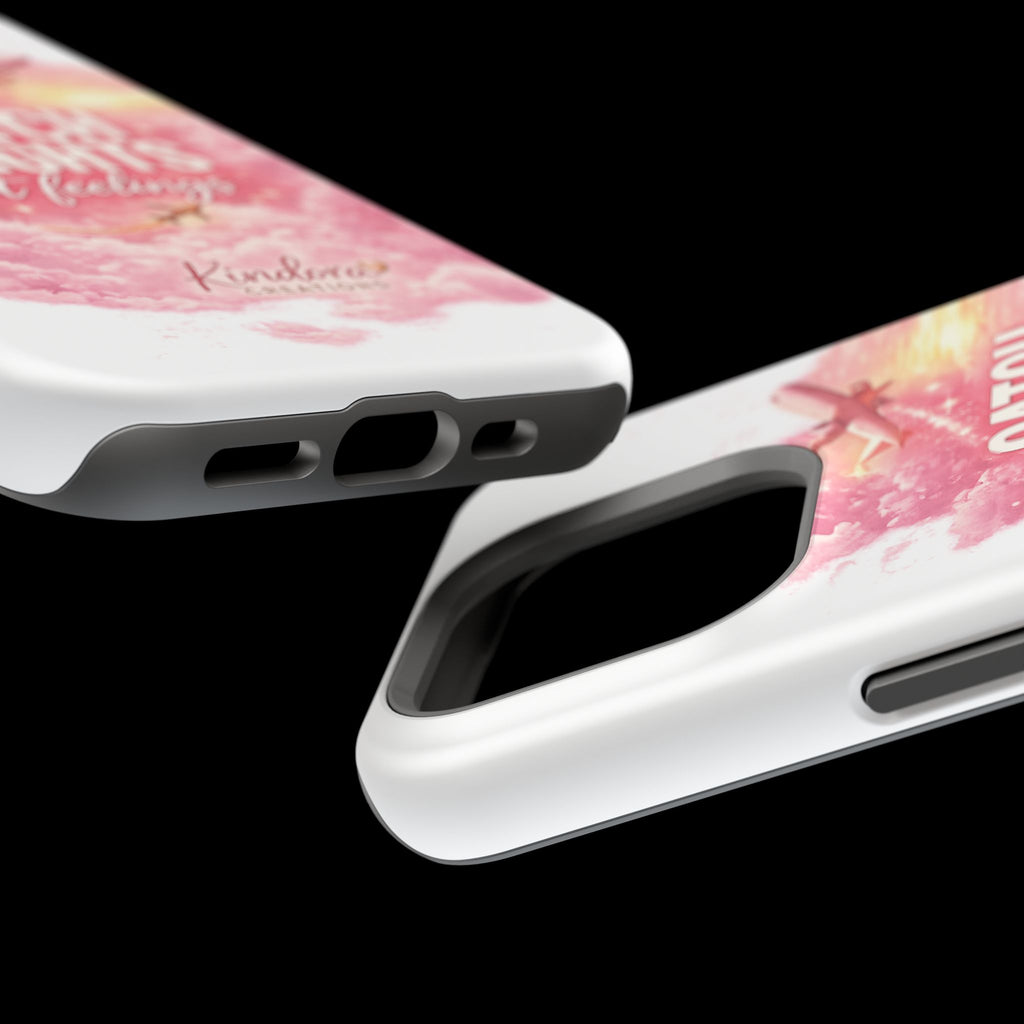 iPhone Case — "Catch Flights Not Feelings" Magnetic Impact-Resistant Travel Phone Case